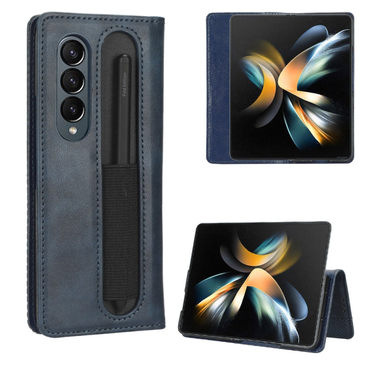 Magnetic Buckle Retro Texture Leather Phone Case, For Honor X40i, For Samsung Galaxy Z Fold4 5G, For HotPepper Serrano3, For OnePlus 10T 5G / Ace Pro 5G, For ZTE Avid 589 Z5158, For ZTE Nubia Red Magic 7S Pro