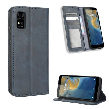 Magnetic Buckle Retro Texture Leather Phone Case, For Honor X40i, For Samsung Galaxy Z Fold4 5G, For HotPepper Serrano3, For OnePlus 10T 5G / Ace Pro 5G, For ZTE Avid 589 Z5158, For ZTE Nubia Red Magic 7S Pro