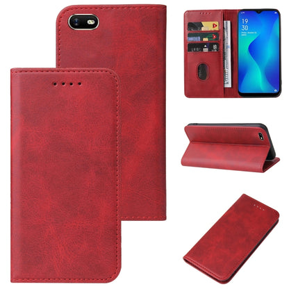 Magnetic Closure Leather Phone Case, For OPPO A1k, For OPPO A5s, For OPPO A7n, For OPPO A8, For OPPO A11k, For OPPO A15s, For OPPO A16