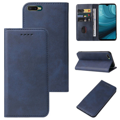 Magnetic Closure Leather Phone Case, For OPPO A1k, For OPPO A5s, For OPPO A7n, For OPPO A8, For OPPO A11k, For OPPO A15s, For OPPO A16