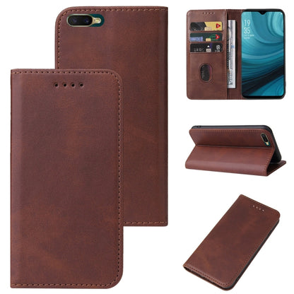 Magnetic Closure Leather Phone Case, For OPPO A1k, For OPPO A5s, For OPPO A7n, For OPPO A8, For OPPO A11k, For OPPO A15s, For OPPO A16