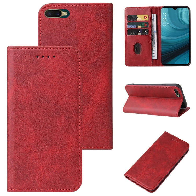 Magnetic Closure Leather Phone Case, For OPPO A1k, For OPPO A5s, For OPPO A7n, For OPPO A8, For OPPO A11k, For OPPO A15s, For OPPO A16