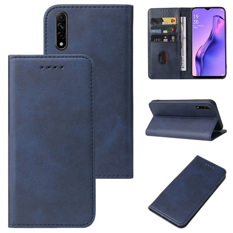 Magnetic Closure Leather Phone Case, For OPPO A1k, For OPPO A5s, For OPPO A7n, For OPPO A8, For OPPO A11k, For OPPO A15s, For OPPO A16