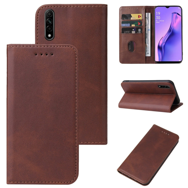 Magnetic Closure Leather Phone Case, For OPPO A1k, For OPPO A5s, For OPPO A7n, For OPPO A8, For OPPO A11k, For OPPO A15s, For OPPO A16