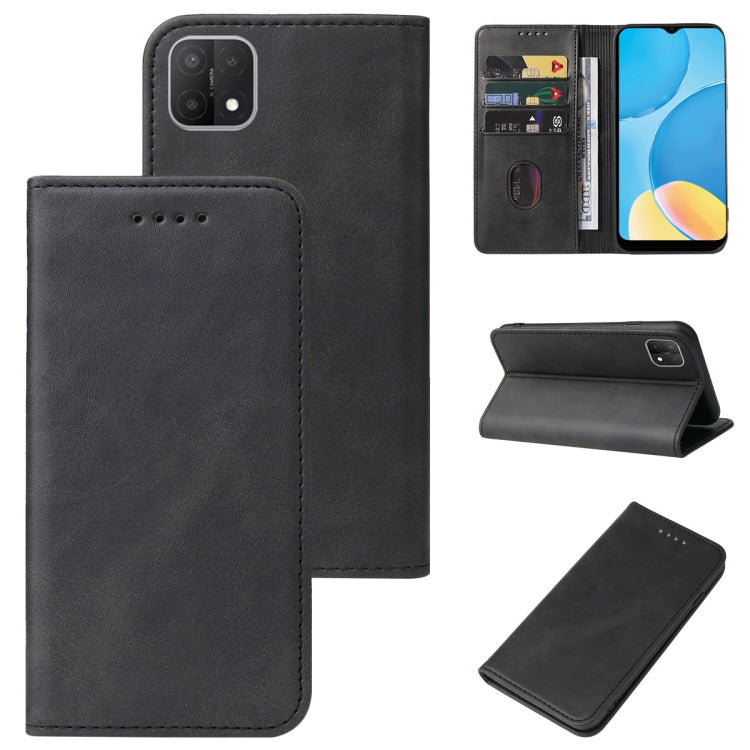 Magnetic Closure Leather Phone Case, For OPPO A1k, For OPPO A5s, For OPPO A7n, For OPPO A8, For OPPO A11k, For OPPO A15s, For OPPO A16