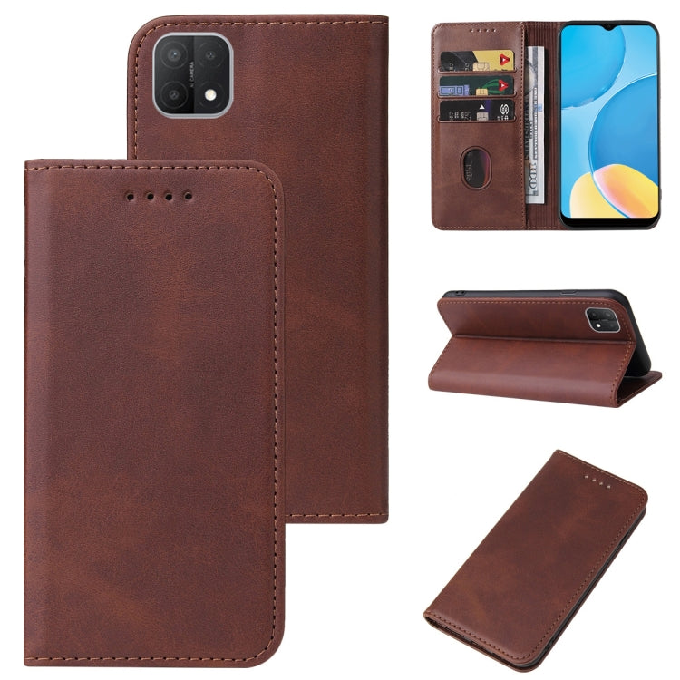Magnetic Closure Leather Phone Case, For OPPO A1k, For OPPO A5s, For OPPO A7n, For OPPO A8, For OPPO A11k, For OPPO A15s, For OPPO A16