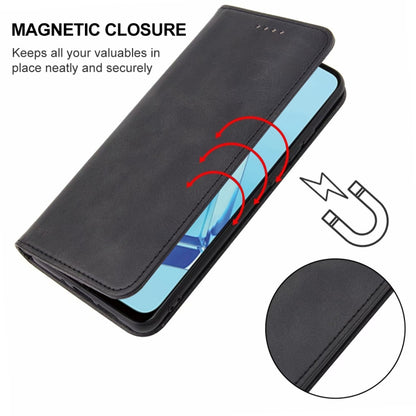 Magnetic Closure Leather Phone Case, For OPPO A52, For OPPO A53, For OPPO A53s 5G, For OPPO A54, For OPPO A54 5G, For OPPO A54s, For OPPO A72 5G