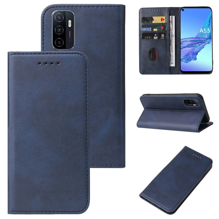 Magnetic Closure Leather Phone Case, For OPPO A52, For OPPO A53, For OPPO A53s 5G, For OPPO A54, For OPPO A54 5G, For OPPO A54s, For OPPO A72 5G