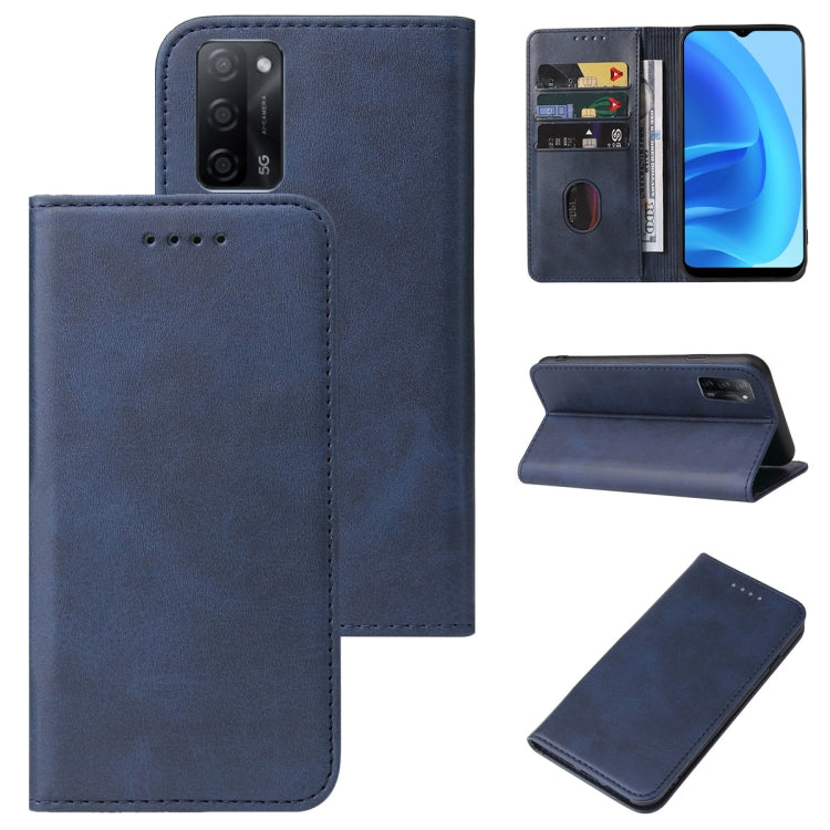 Magnetic Closure Leather Phone Case, For OPPO A52, For OPPO A53, For OPPO A53s 5G, For OPPO A54, For OPPO A54 5G, For OPPO A54s, For OPPO A72 5G