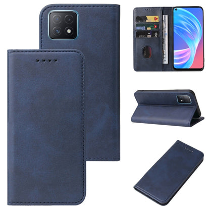 Magnetic Closure Leather Phone Case, For OPPO A52, For OPPO A53, For OPPO A53s 5G, For OPPO A54, For OPPO A54 5G, For OPPO A54s, For OPPO A72 5G