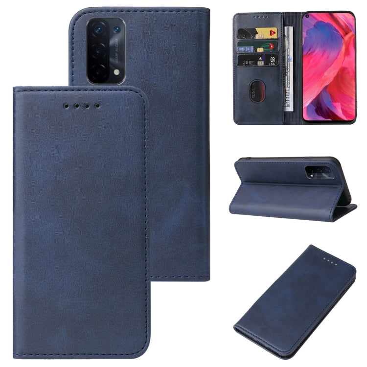 Magnetic Closure Leather Phone Case, For OPPO A73, For OPPO A73 5G, For OPPO A74 5G, For OPPO A91, For Realme 9 Pro, For Realme 9 Pro+, For OPPO Reno Z