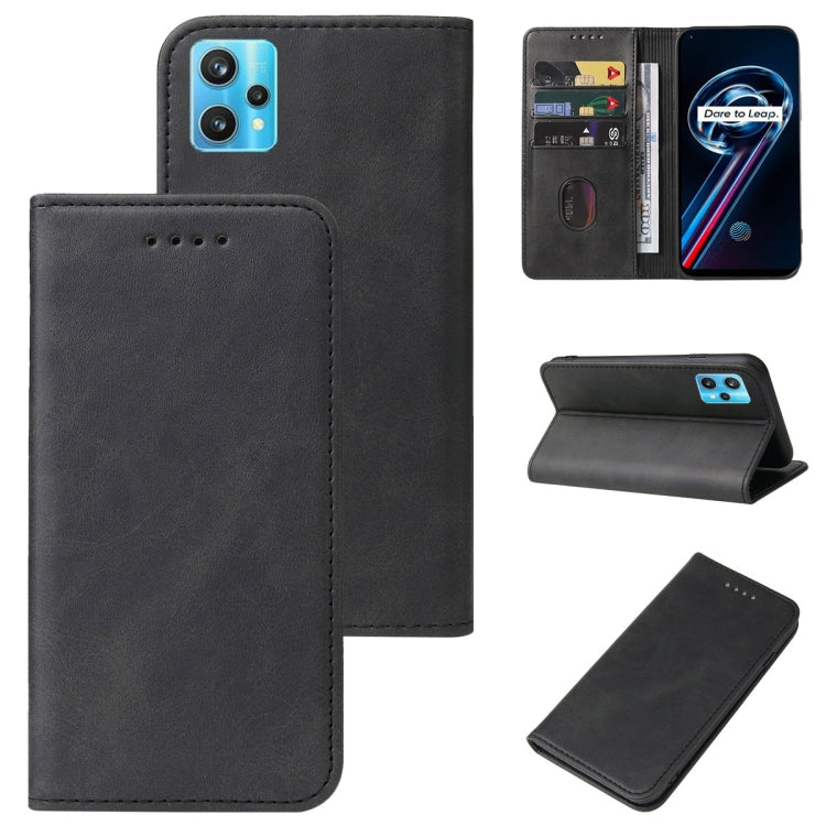 Magnetic Closure Leather Phone Case, For OPPO A73, For OPPO A73 5G, For OPPO A74 5G, For OPPO A91, For Realme 9 Pro, For Realme 9 Pro+, For OPPO Reno Z
