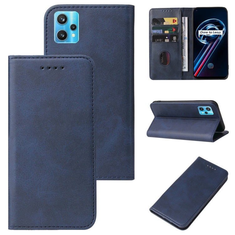 Magnetic Closure Leather Phone Case, For OPPO A73, For OPPO A73 5G, For OPPO A74 5G, For OPPO A91, For Realme 9 Pro, For Realme 9 Pro+, For OPPO Reno Z