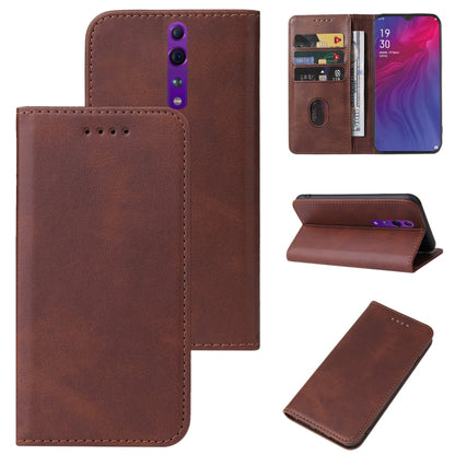 Magnetic Closure Leather Phone Case, For OPPO A73, For OPPO A73 5G, For OPPO A74 5G, For OPPO A91, For Realme 9 Pro, For Realme 9 Pro+, For OPPO Reno Z