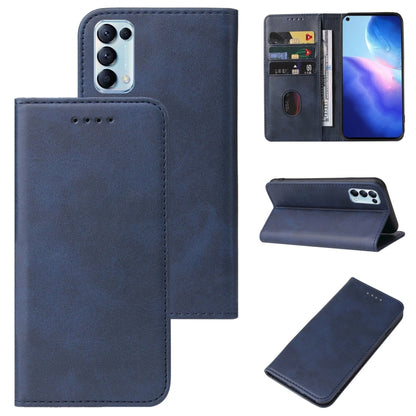 Magnetic Closure Leather Phone Case, For OPPO Reno5 4G, For OPPO Reno5 5G, For OPPO A31