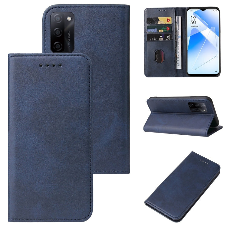 Magnetic Closure Leather Phone Case, For Realme Q3 5G, For OPPO A55s 5G / CPH2309, For OPPO A95 5G, For OPPO F17, For OPPO Find X2, For OPPO K7x, For OPPO Reno3 A JP Version, For OPPO Reno4