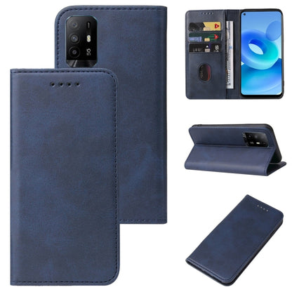 Magnetic Closure Leather Phone Case, For Realme Q3 5G, For OPPO A55s 5G / CPH2309, For OPPO A95 5G, For OPPO F17, For OPPO Find X2, For OPPO K7x, For OPPO Reno3 A JP Version, For OPPO Reno4