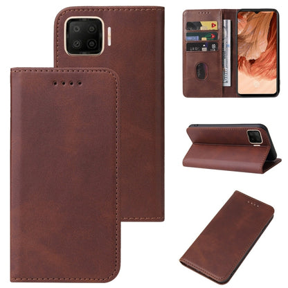 Magnetic Closure Leather Phone Case, For Realme Q3 5G, For OPPO A55s 5G / CPH2309, For OPPO A95 5G, For OPPO F17, For OPPO Find X2, For OPPO K7x, For OPPO Reno3 A JP Version, For OPPO Reno4