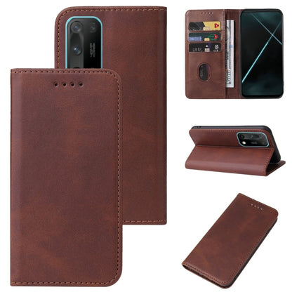 Magnetic Closure Leather Phone Case, For Realme Q3 5G, For OPPO A55s 5G / CPH2309, For OPPO A95 5G, For OPPO F17, For OPPO Find X2, For OPPO K7x, For OPPO Reno3 A JP Version, For OPPO Reno4