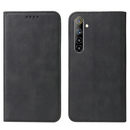 Magnetic Closure Leather Phone Case, For Realme 6i India, For Realme C11 2021, For Realme GT2 Pro, For Realme Q2, For Realme Q3i 5G, For Realme Q3t, For Realme X3 SuperZoom, For Realme X7 / Q2 Pro