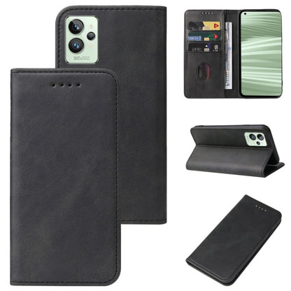 Magnetic Closure Leather Phone Case, For Realme 6i India, For Realme C11 2021, For Realme GT2 Pro, For Realme Q2, For Realme Q3i 5G, For Realme Q3t, For Realme X3 SuperZoom, For Realme X7 / Q2 Pro