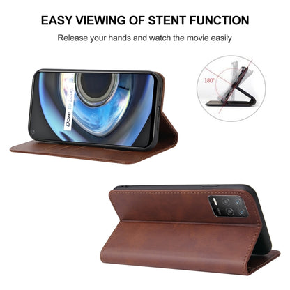Magnetic Closure Leather Phone Case, For Realme Q3 5G, For OPPO A55s 5G / CPH2309, For OPPO A95 5G, For OPPO F17, For OPPO Find X2, For OPPO K7x, For OPPO Reno3 A JP Version, For OPPO Reno4