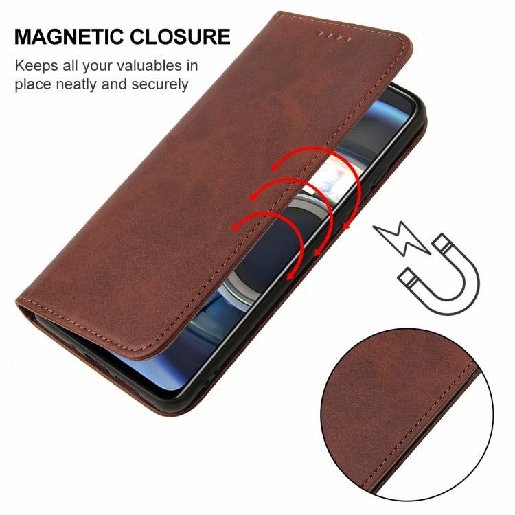 Magnetic Closure Leather Phone Case, For Realme Q3 5G, For OPPO A55s 5G / CPH2309, For OPPO A95 5G, For OPPO F17, For OPPO Find X2, For OPPO K7x, For OPPO Reno3 A JP Version, For OPPO Reno4