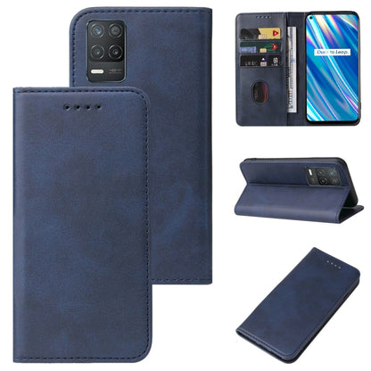 Magnetic Closure Leather Phone Case, For Realme 6i India, For Realme C11 2021, For Realme GT2 Pro, For Realme Q2, For Realme Q3i 5G, For Realme Q3t, For Realme X3 SuperZoom, For Realme X7 / Q2 Pro