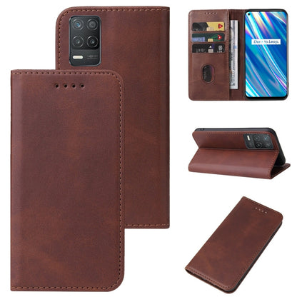 Magnetic Closure Leather Phone Case, For Realme 6i India, For Realme C11 2021, For Realme GT2 Pro, For Realme Q2, For Realme Q3i 5G, For Realme Q3t, For Realme X3 SuperZoom, For Realme X7 / Q2 Pro