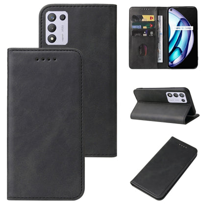 Magnetic Closure Leather Phone Case, For Realme 6i India, For Realme C11 2021, For Realme GT2 Pro, For Realme Q2, For Realme Q3i 5G, For Realme Q3t, For Realme X3 SuperZoom, For Realme X7 / Q2 Pro