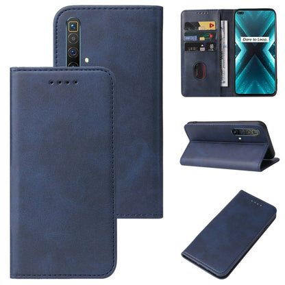 Magnetic Closure Leather Phone Case, For Realme 6i India, For Realme C11 2021, For Realme GT2 Pro, For Realme Q2, For Realme Q3i 5G, For Realme Q3t, For Realme X3 SuperZoom, For Realme X7 / Q2 Pro