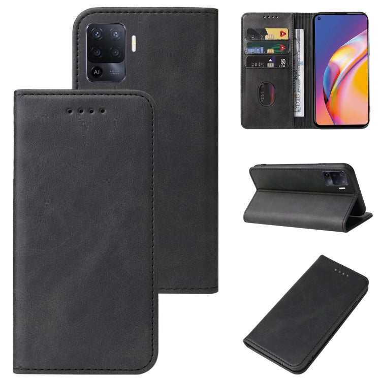 Magnetic Closure Leather Phone Case, For OPPO Reno5 Lite, For OPPO Reno5 Pro+, For OPPO Reno5 Z, For OPPO Find X2 Pro