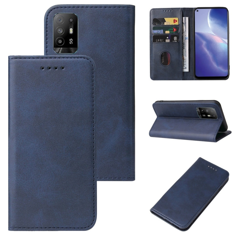 Magnetic Closure Leather Phone Case, For OPPO Reno5 Lite, For OPPO Reno5 Pro+, For OPPO Reno5 Z, For OPPO Find X2 Pro