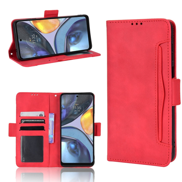 Skin Feel Calf Texture Card Slots Leather Phone Case, For Consumer Cellular ZMax 5G, For HTC Desire 22 Pro, For Motorola Moto E32s / G22, For Motorola Moto G32