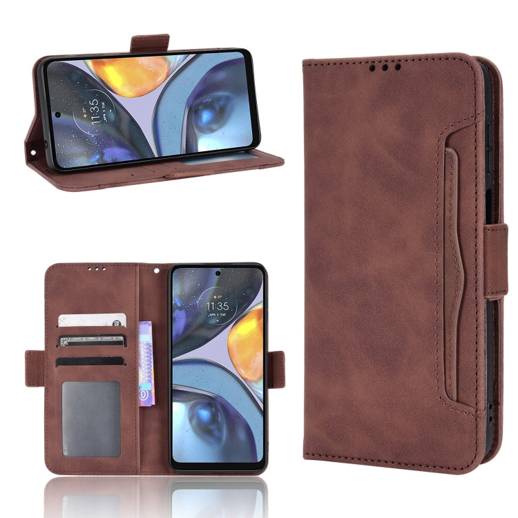 Skin Feel Calf Texture Card Slots Leather Phone Case, For Consumer Cellular ZMax 5G, For HTC Desire 22 Pro, For Motorola Moto E32s / G22, For Motorola Moto G32