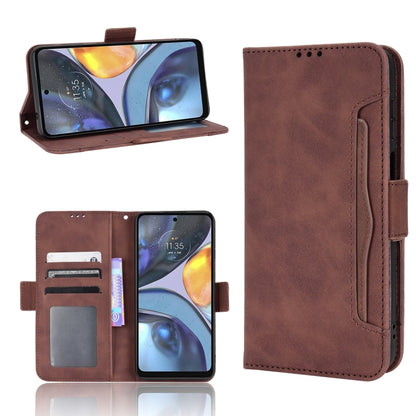 Skin Feel Calf Texture Card Slots Leather Phone Case, For Consumer Cellular ZMax 5G, For HTC Desire 22 Pro, For Motorola Moto E32s / G22, For Motorola Moto G32