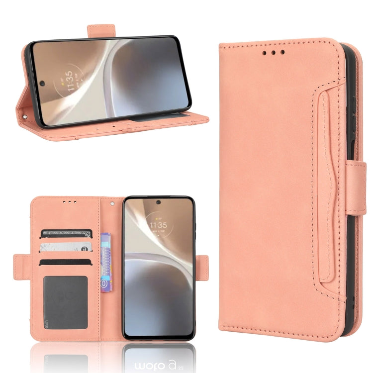 Skin Feel Calf Texture Card Slots Leather Phone Case, For Consumer Cellular ZMax 5G, For HTC Desire 22 Pro, For Motorola Moto E32s / G22, For Motorola Moto G32