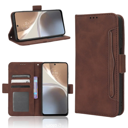 Skin Feel Calf Texture Card Slots Leather Phone Case, For Consumer Cellular ZMax 5G, For HTC Desire 22 Pro, For Motorola Moto E32s / G22, For Motorola Moto G32