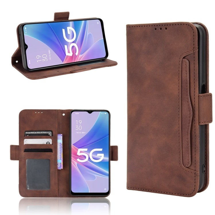 Skin Feel Calf Texture Card Slots Leather Phone Case, For OPPO A97 5G, For Realme GT2 Explorer Master, For TCL 30 XL, For vivo Y02s