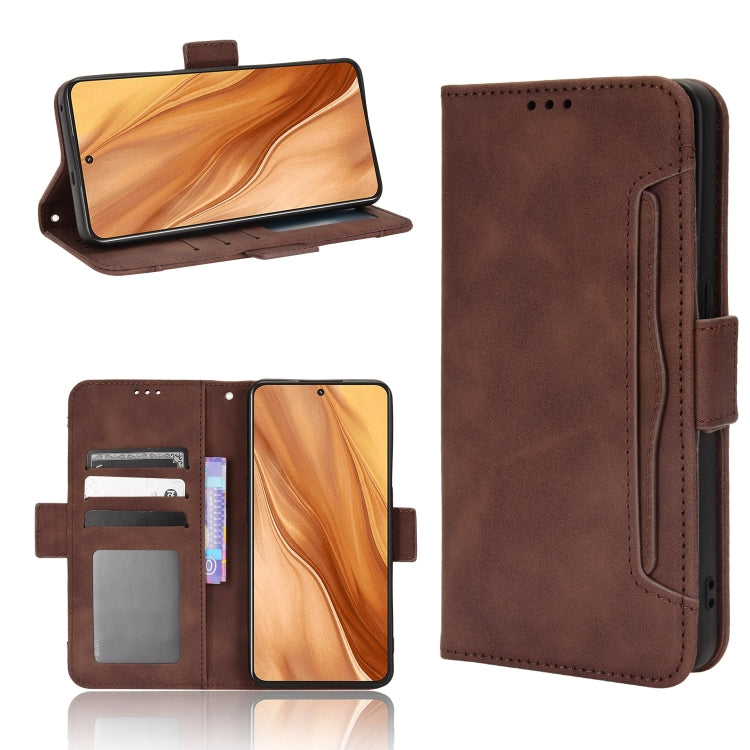 Skin Feel Calf Texture Card Slots Leather Phone Case, For OPPO A97 5G, For Realme GT2 Explorer Master, For TCL 30 XL, For vivo Y02s