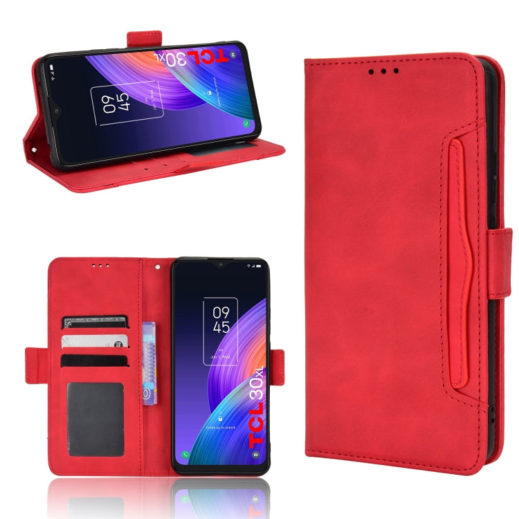 Skin Feel Calf Texture Card Slots Leather Phone Case, For OPPO A97 5G, For Realme GT2 Explorer Master, For TCL 30 XL, For vivo Y02s