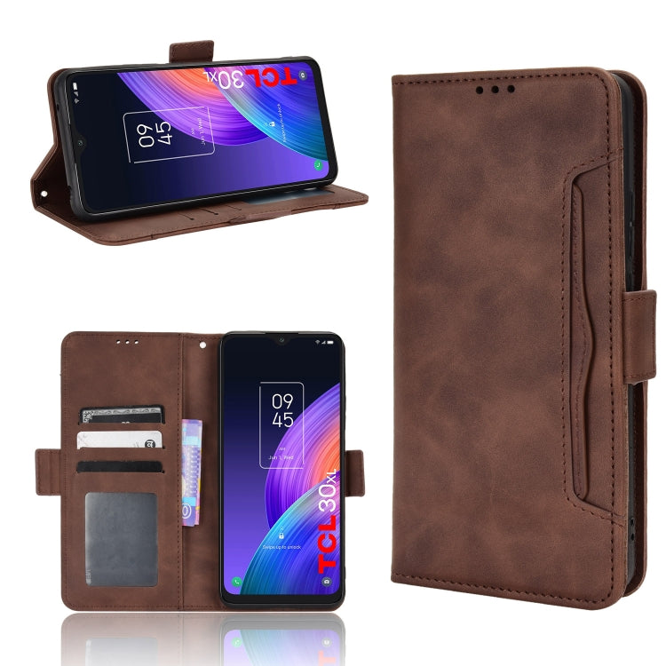 Skin Feel Calf Texture Card Slots Leather Phone Case, For OPPO A97 5G, For Realme GT2 Explorer Master, For TCL 30 XL, For vivo Y02s