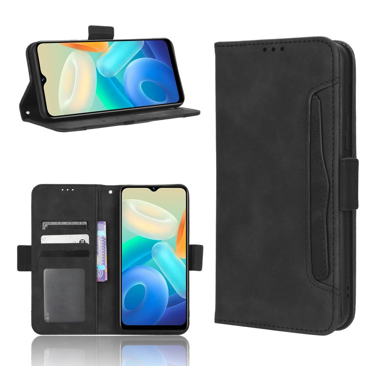 Skin Feel Calf Texture Card Slots Leather Phone Case, For OPPO A97 5G, For Realme GT2 Explorer Master, For TCL 30 XL, For vivo Y02s