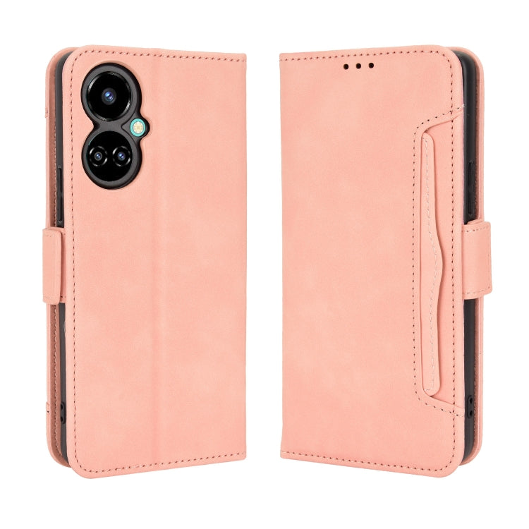 Skin Feel Calf Texture Card Slots Leather Phone Case, For Tecno Camon 19 Pro, For Tecno Camon 19, For Tecno Pova 3, For Tecno Spark 9 Pro, For ASUS ROG Phone 6 / 6 Pro