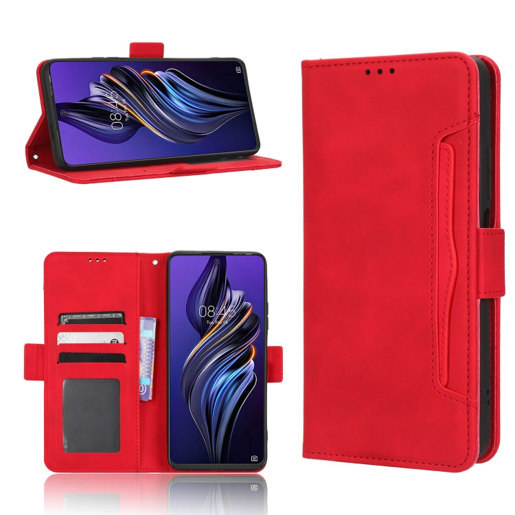 Skin Feel Calf Texture Card Slots Leather Phone Case, For Tecno Camon 19 Pro, For Tecno Camon 19, For Tecno Pova 3, For Tecno Spark 9 Pro, For ASUS ROG Phone 6 / 6 Pro