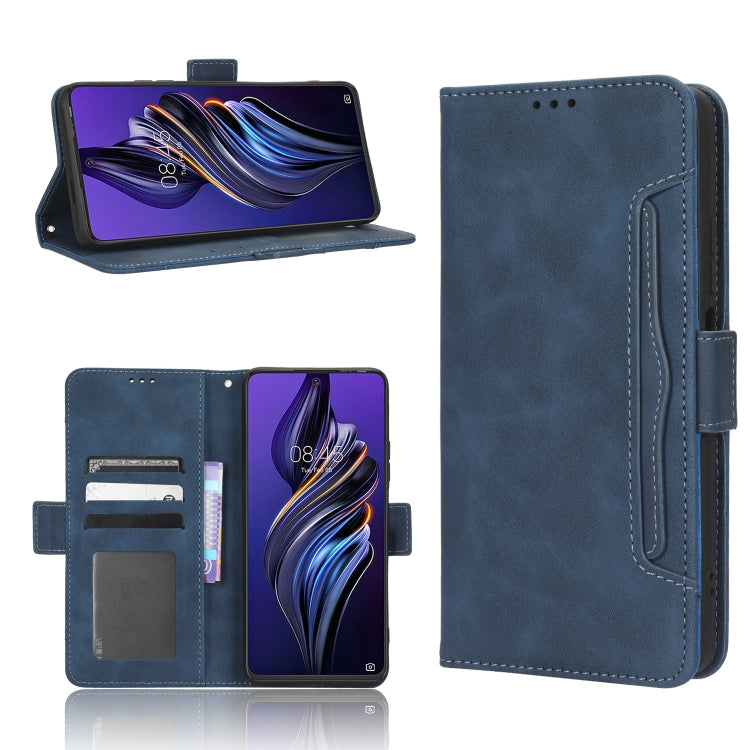 Skin Feel Calf Texture Card Slots Leather Phone Case, For Tecno Camon 19 Pro, For Tecno Camon 19, For Tecno Pova 3, For Tecno Spark 9 Pro, For ASUS ROG Phone 6 / 6 Pro