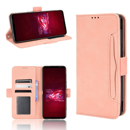 Skin Feel Calf Texture Card Slots Leather Phone Case, For Tecno Camon 19 Pro, For Tecno Camon 19, For Tecno Pova 3, For Tecno Spark 9 Pro, For ASUS ROG Phone 6 / 6 Pro