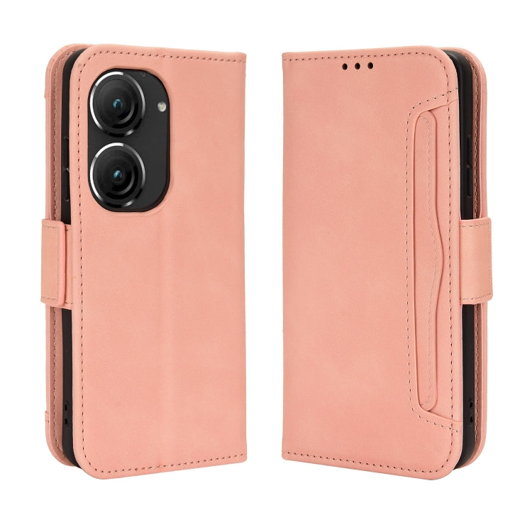 Skin Feel Calf Texture Card Slots Leather Phone Case, For ASUS Zenfone 9, For Huawei nova Y90, For Cubot X50, For Honor X40i