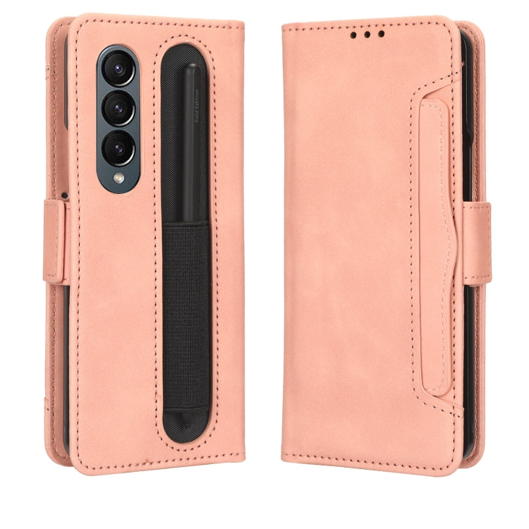 Skin Feel Calf Texture Card Slots Leather Phone Case, For Samsung Galaxy Z Fold4 5G, For HotPepper Serrano3, For OnePlus 10T 5G / Ace Pro 5G, For ZTE Avid 589 Z5158