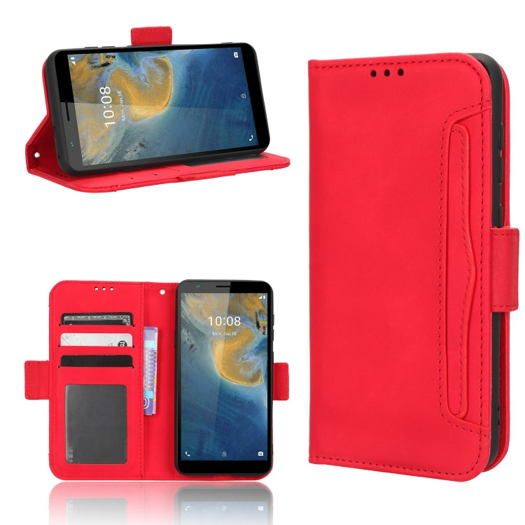 Skin Feel Calf Texture Card Slots Leather Phone Case, For Samsung Galaxy Z Fold4 5G, For HotPepper Serrano3, For OnePlus 10T 5G / Ace Pro 5G, For ZTE Avid 589 Z5158